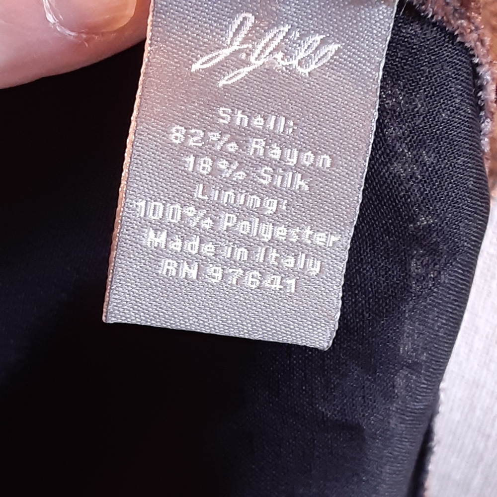 J. Jill, Silk Blend Scarf, Made in Italy - Picture 5 of 8